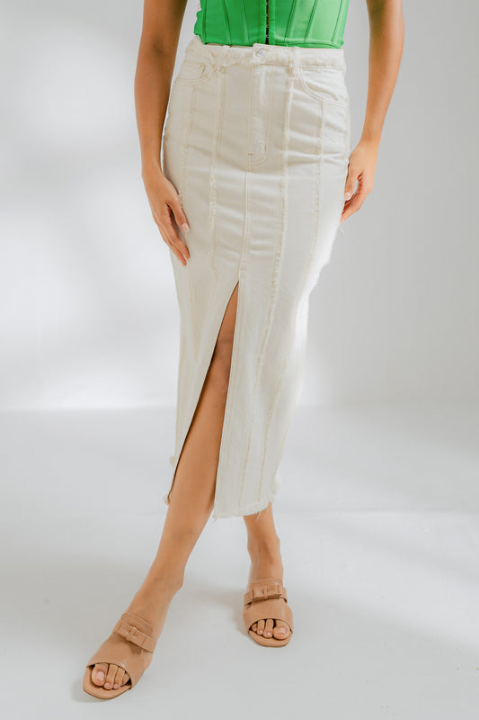 Amelia Front Slit Maxi Skirt