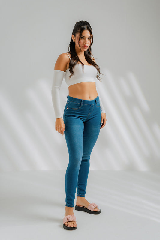 Blue Eden jeggings