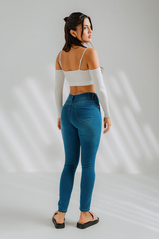 Blue Eden jeggings